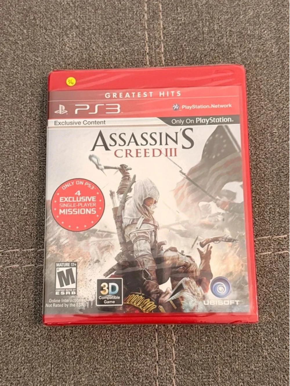 Assassins Creed 3 for PlayStation 3